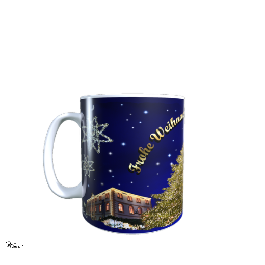 Tasse Frohe Weihnachten aus St. Wendel