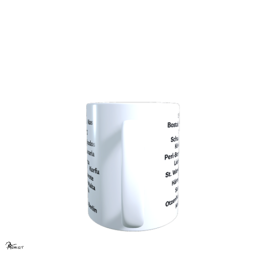 Tasse - &quote; I ♥ URLAUB&quote;