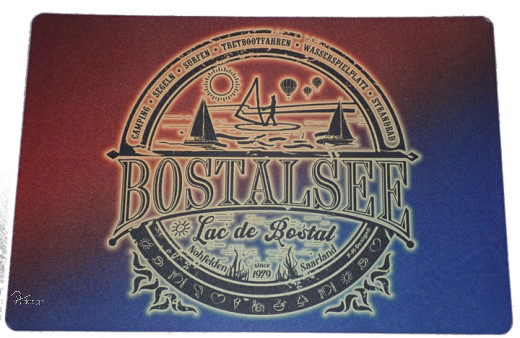 MAXI-Mousepad bzw. Tischset "BOSTALSEE VINTAGE - 2"