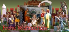 Klappkarte Weihnachtskrippe Nonnweiler - Primstal