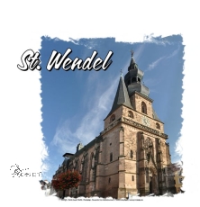 Motiv-Umhngetasche St. Wendel - Dom