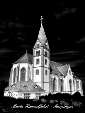 Alu-Dibond Marpingen Kirche 1