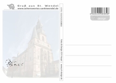 Ansichtskarte St. Wendel - Regenbogen