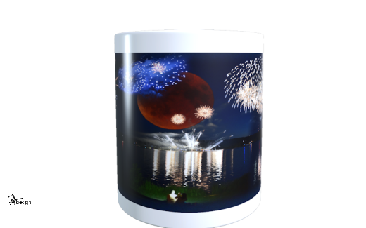 Tasse Bostalsee-Feuerwerk