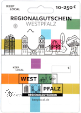 Regionalgutschein WESTPFALZ - KeepLocal