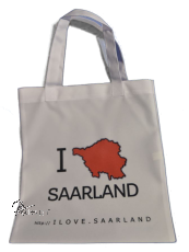 Einkaufstasche - I LOVE SAARLAND