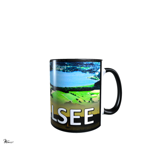 Tasse &quote;Bostalsee von oben&quote;