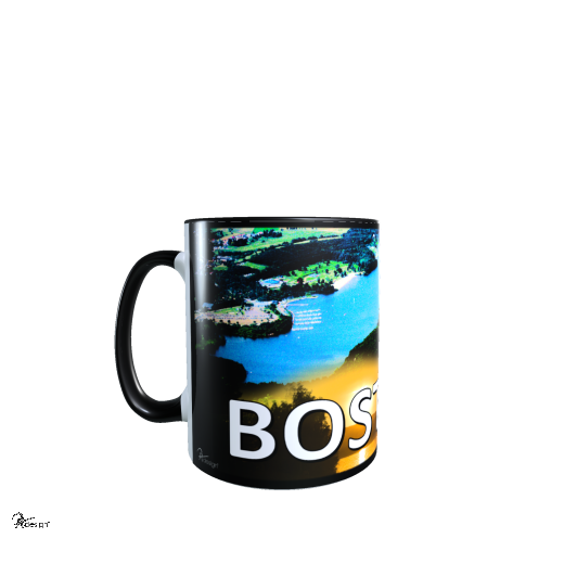 Tasse &quote;Bostalsee von oben&quote;