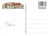 Postkarte "UNIVERSUM is a BITCH"