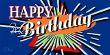 Plane/Banner HAPPY BIRTHDAY [GEBRAUCHT]