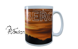 Tasse - "Schaumberg im Abendrot"