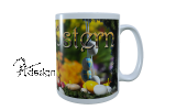 Tasse - "Frohe Ostern - Osterkrone"