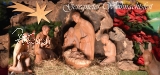 Klappkarte "Weihnachtskrippe Gronig"