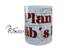Tasse "De Plan gb's her"