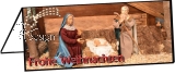 Klappkarte "Weihnachtskrippe Remmesweiler"