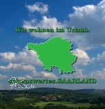 Motiv-Umhngetasche "sehenswertes.SAARLAND mit Landschaft"