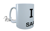 Tasse - " I ♥ SAARLAND"