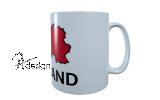 Tasse - " I ♥ SAARLAND"