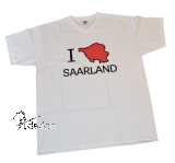 T-Shirt - "I LOVE SAARLAND"