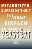 Spruch-Karte "MITARBEITERZUFRIEDENHEIT"