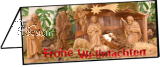 Klappkarte "Weihnachtskrippe Nonnweiler - Braunshausen"