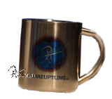 Edelstahl-Tasse klein "Ihr Motiv"