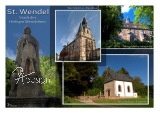 Ansichtskarte "Wendelinusstadt St. Wendel"