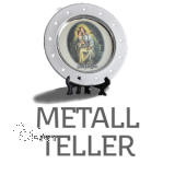 Metall-Teller � 15 cm