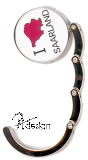 Taschenhalter "I LOVE SAARLAND"