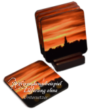 Halter fr 4 Untersetzer