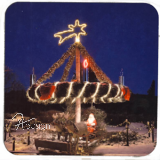 Korkuntersetzer - Motiv "ADVENTSKRANZ" Set