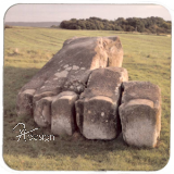 Korkuntersetzer - Motiv "Steinbildhauersymposium" Set-1