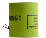 Tasse - "WARNUNG"