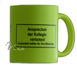 Tasse - "WARNUNG"