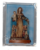 Deko-Magnet Glas - "SCHUTZMANTELMADONNA"