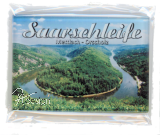 Deko-Magnet Glas - SAARSCHLEIFE"