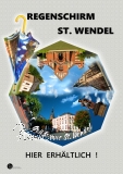 Regenschirm "Gre aus St. Wendel"