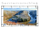 Plane/Banner SAARSCHLEIFE IM WINTER [GEBRAUCHT]