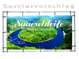 Plane/Banner SAARSCHLEIFE