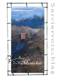 Plane/Banner BURG MONTCLAIR IM WINTER