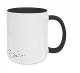 Tasse TWO TONES "Ihr Motiv"
