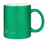 Tasse SPARK "Ihr Motiv" IN 9 GLITTER-FARBEN