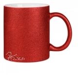 Tasse SPARK "Ihr Motiv" IN 9 GLITTER-FARBEN