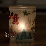 Teelichthalter Glas - IHR MOTIV