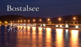 Hissfahne "BOSTALSEE STAUMAUER bei NACHT"