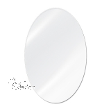 Alu-Fototafel Oval - gro