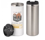 Edelstahl-Thermobecher 12oz - "Ihr MOTIV"