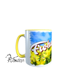 Henkel und innen gelb