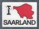Magnet "I ♥SAARLAND"