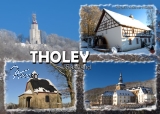Ansichtskarte Tholey im Winter